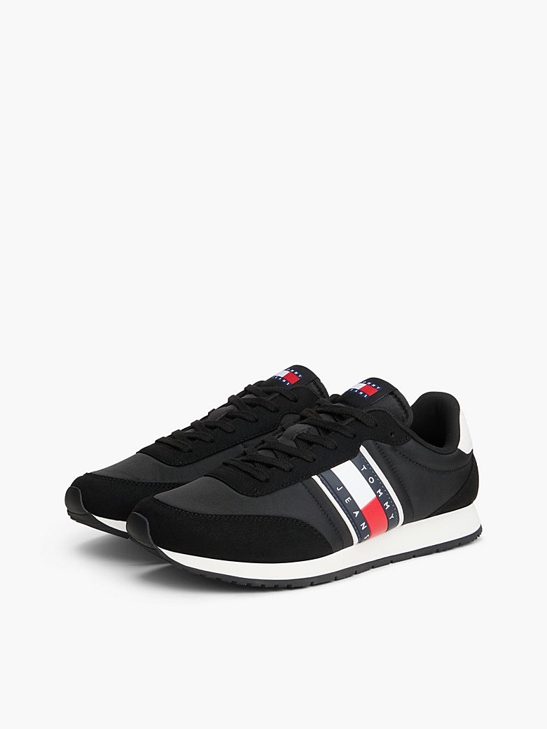 Sneakers in pelle con mix di texture Tommy Jeans V_1709TJ