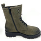 Anfibio in pelle nabuk militare -6686133