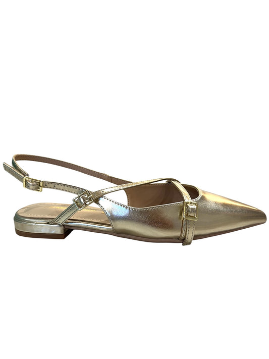Slingback bassa platino - C0418N