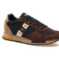 Sneakers Blauer uomo Queen Orange/Brown