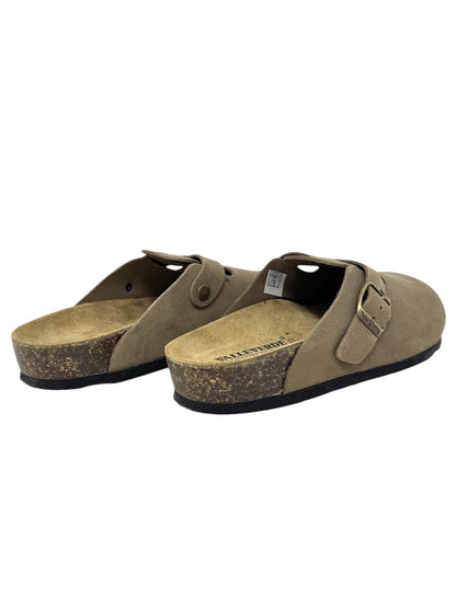 Ciabatta uomo chiusa camoscio - VH32950C