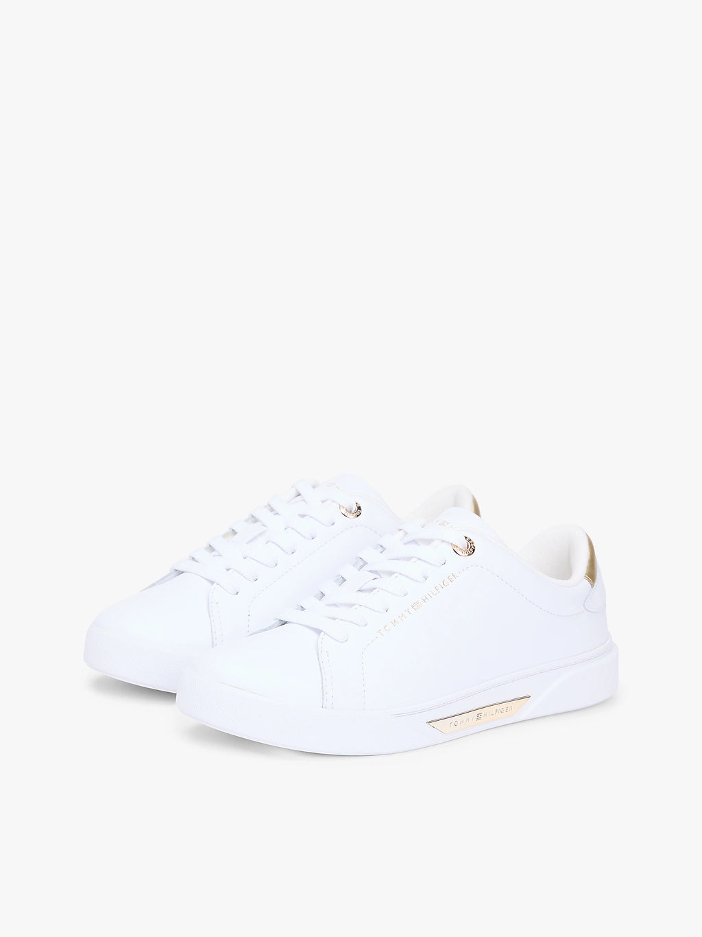 Sneaker con placchetta Tommy Hilfiger V_FW07634