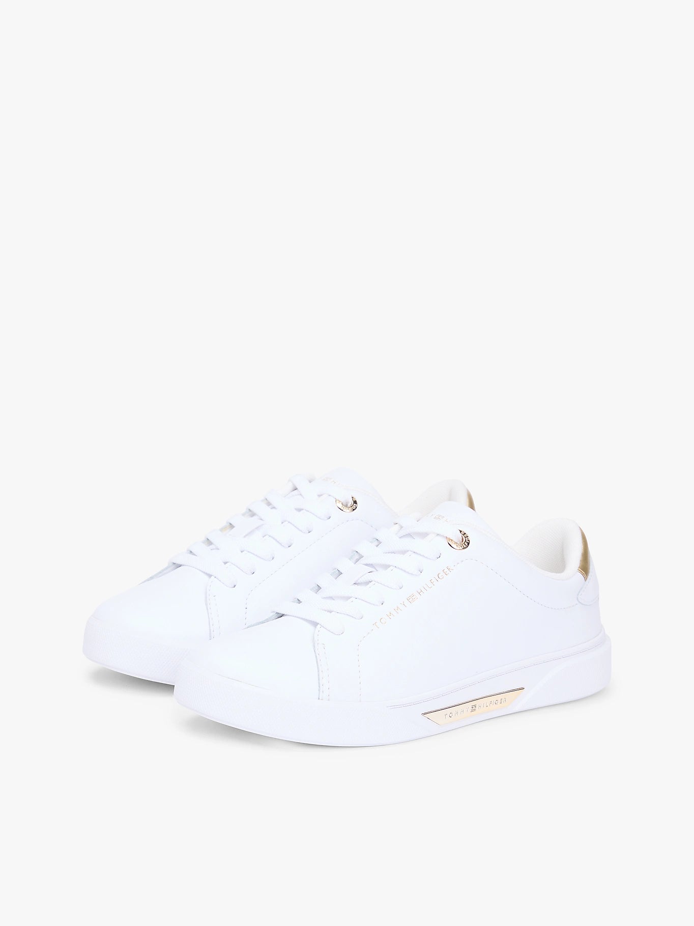 Sneaker con placchetta Tommy Hilfiger V_FW07634
