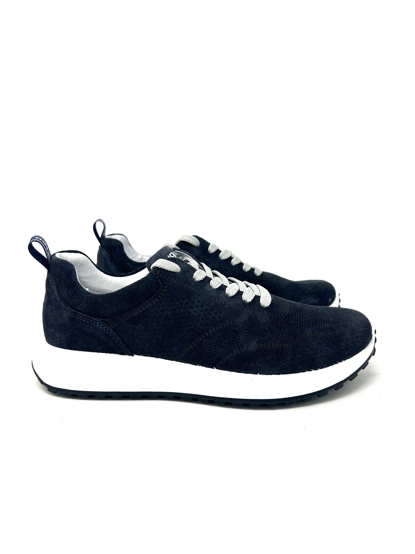 Sneakers Saronno scamosciata special blu Igi e co - 5635611