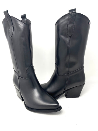 Texano in vitello nero -TEX901N