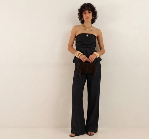 Completo con top e pantalone V_2527