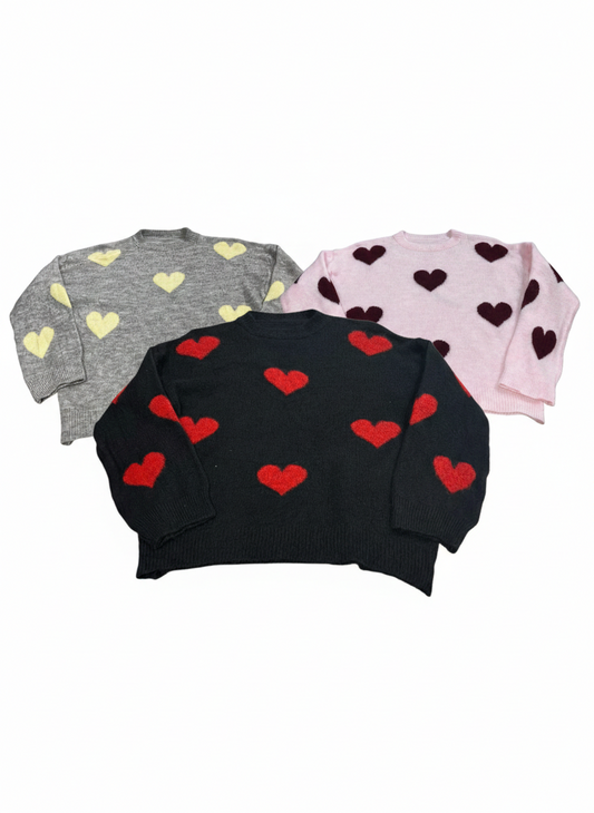 Maglione con cuore - 50011