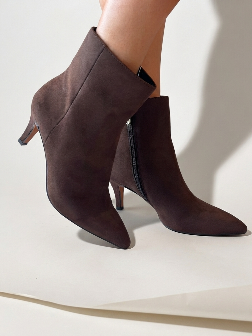 Stivaletto choco scamosciato MARCO TOZZI - V_47317