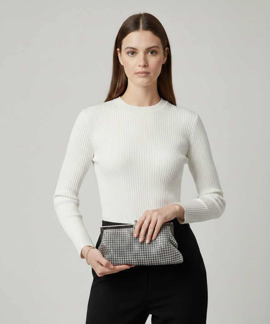 Pochette mini strass  -27285