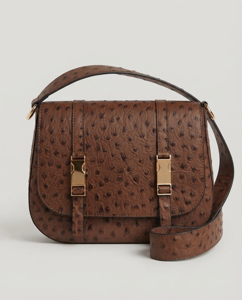 Borsa vera pelle fango V_BS6628
