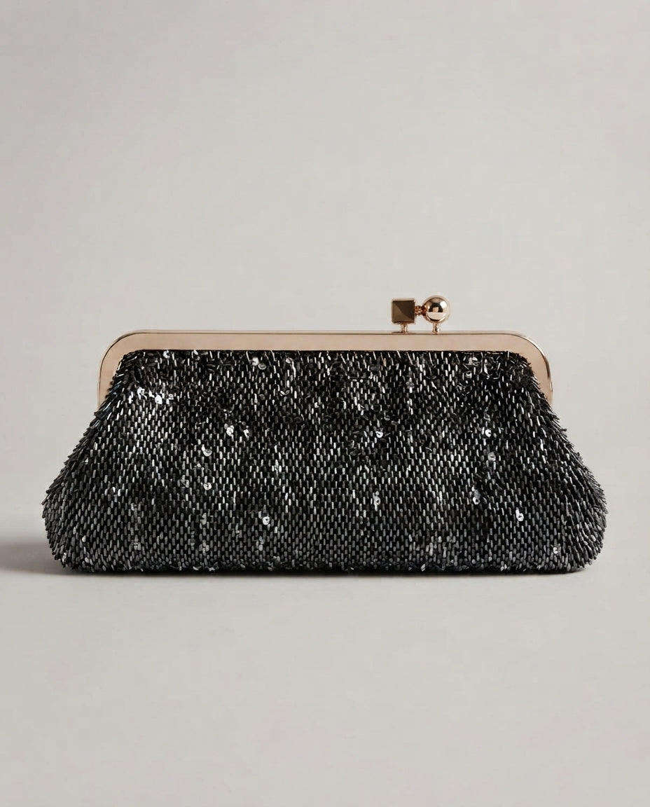 Clutch gioiello argento V_BORSA02