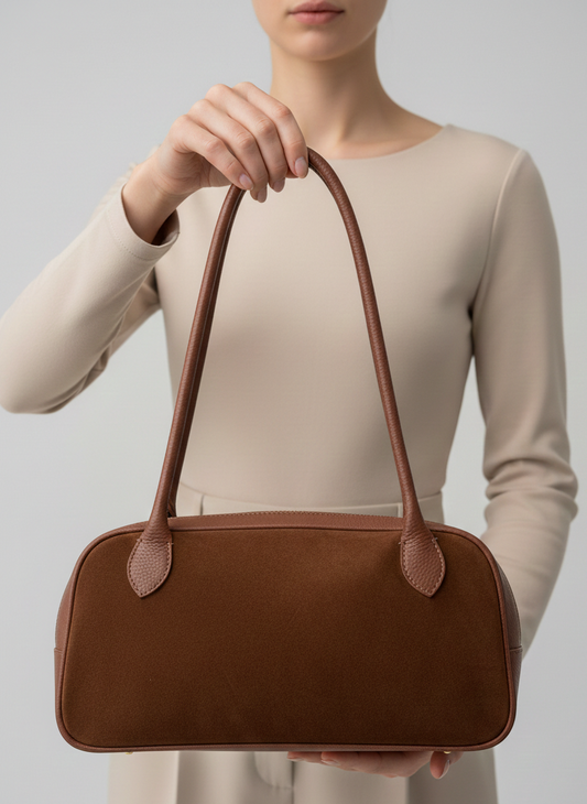 Borsa bauletto con manici rigidi - 15936