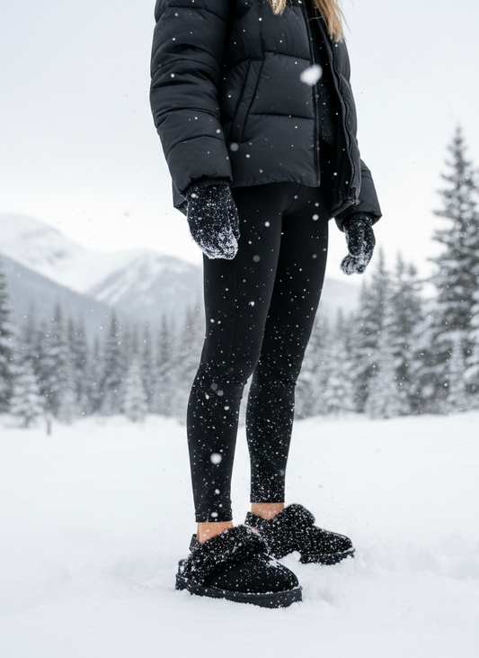 Slip on con pelo con elastico - UGG