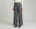 Pantalone a palazzo dark grey V_GLA7736