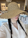 Cappello intrecciato mare V_CAP004G