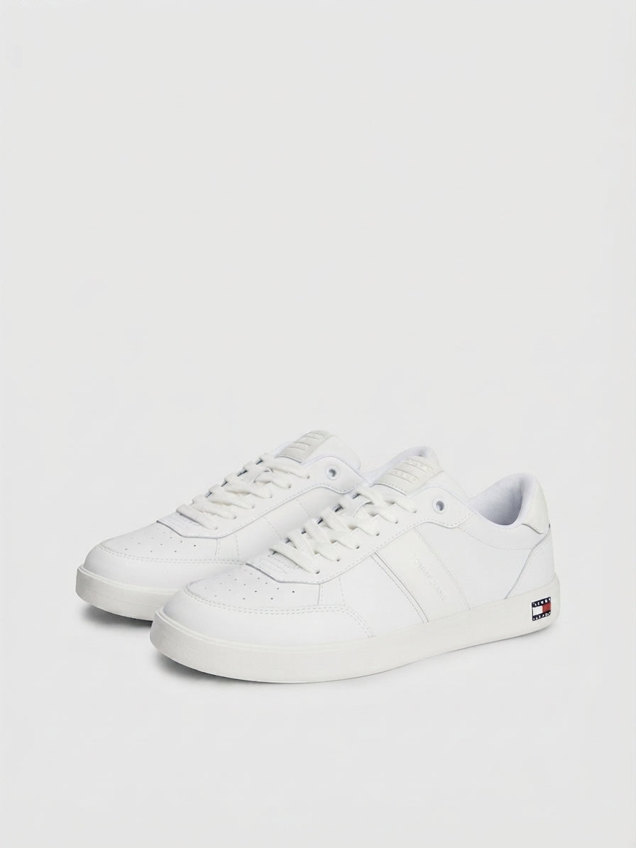 Sneaker in pelle con inserti Tommy Jenas V_1758TJ