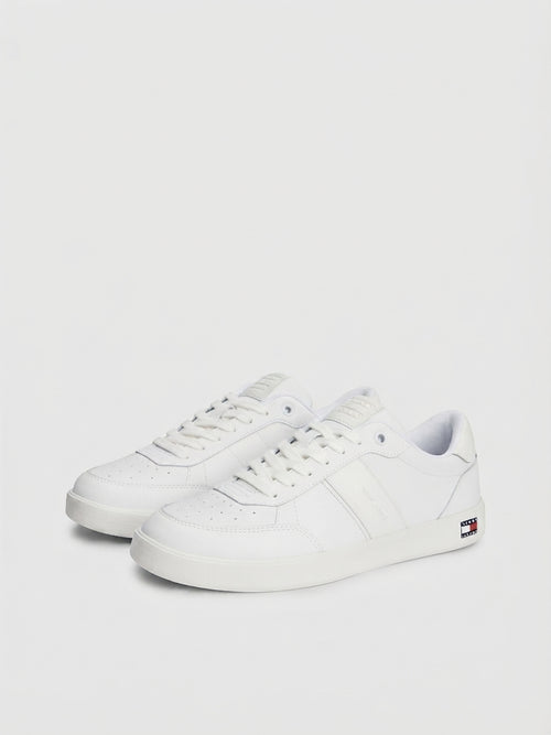 Sneaker in pelle con inserti Tommy Jenas V_1758TJ