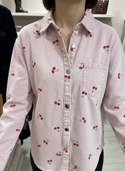 Camicia jeans ciliegia 300300
