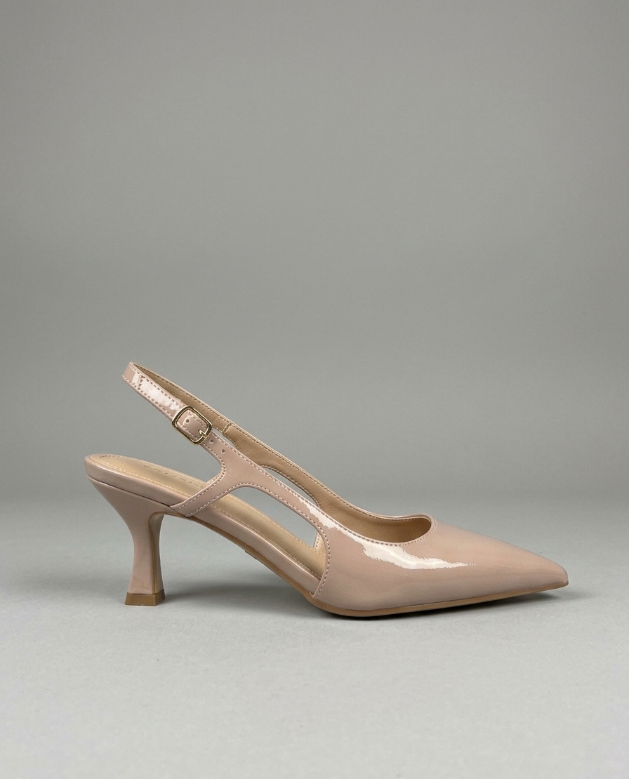 Slingback nude V_GV137