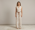 Completo gilet e pantalone con fiocco V_VISCOSA