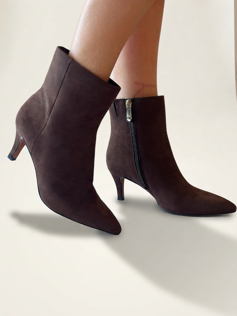 Stivaletto choco scamosciato MARCO TOZZI - V_47317