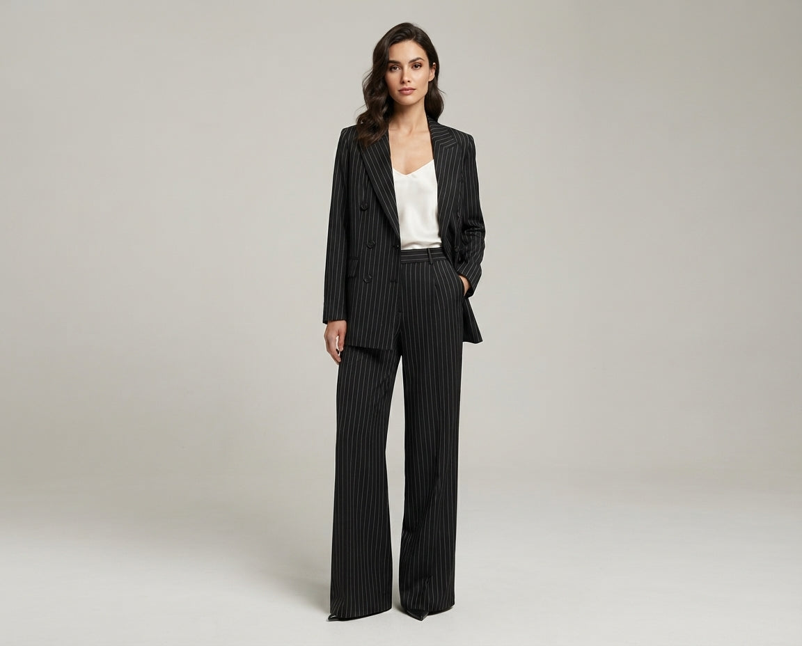 Completo gessato giacca+pantalone