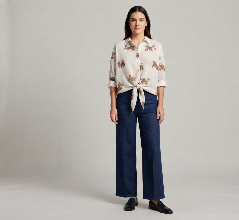Camicia con tigri V_MAG01220