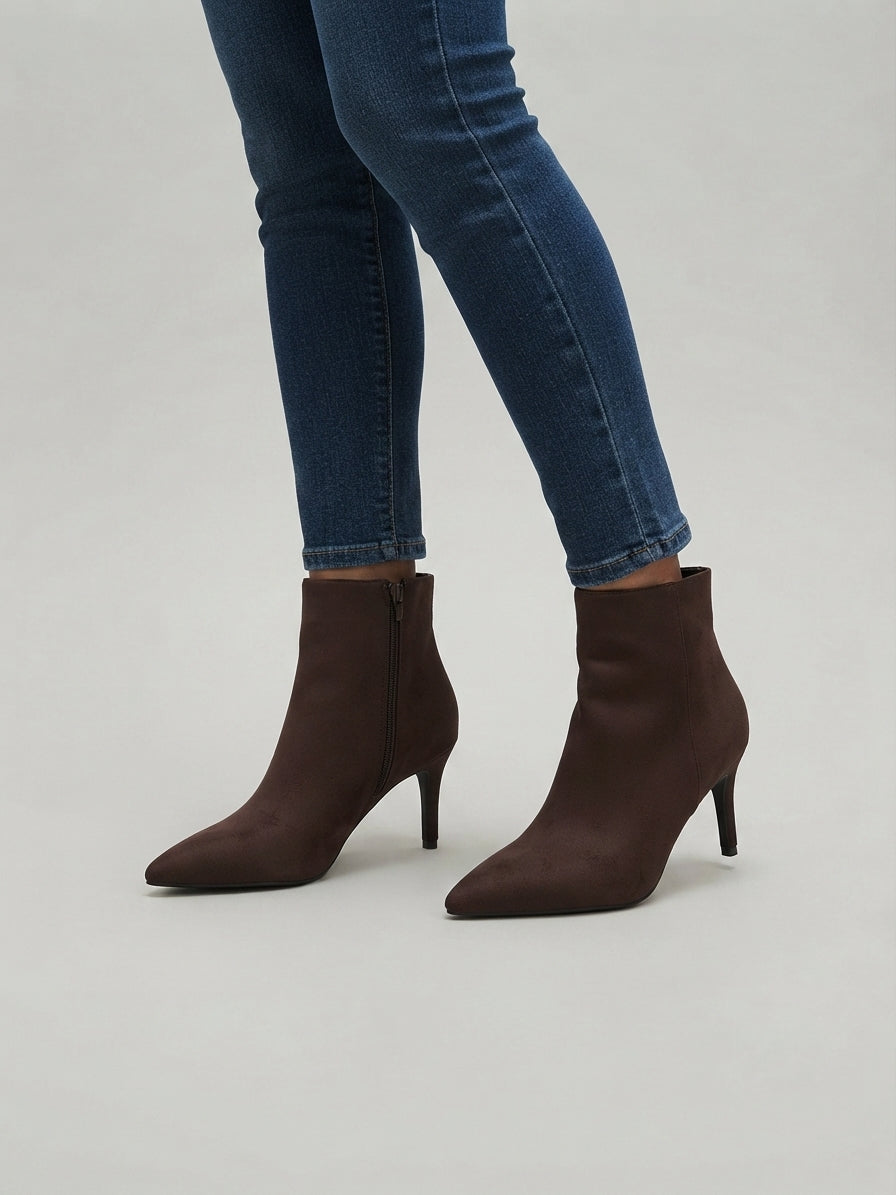 Stivaletto choco scamosciato MARCO TOZZI - V_47317