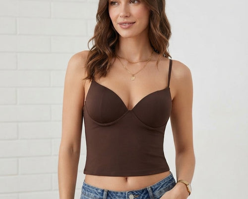 Top scollo a cuore - V_5346
