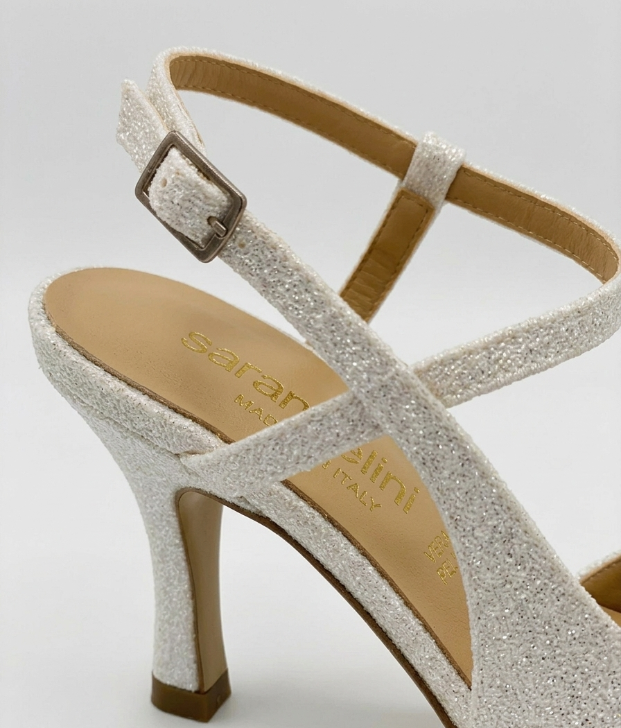 Slingback in  luxury bianco V_2164M0