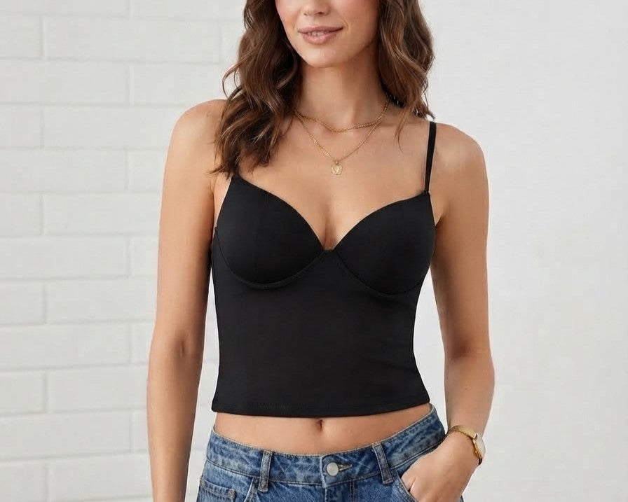 Top scollo a cuore - V_5346