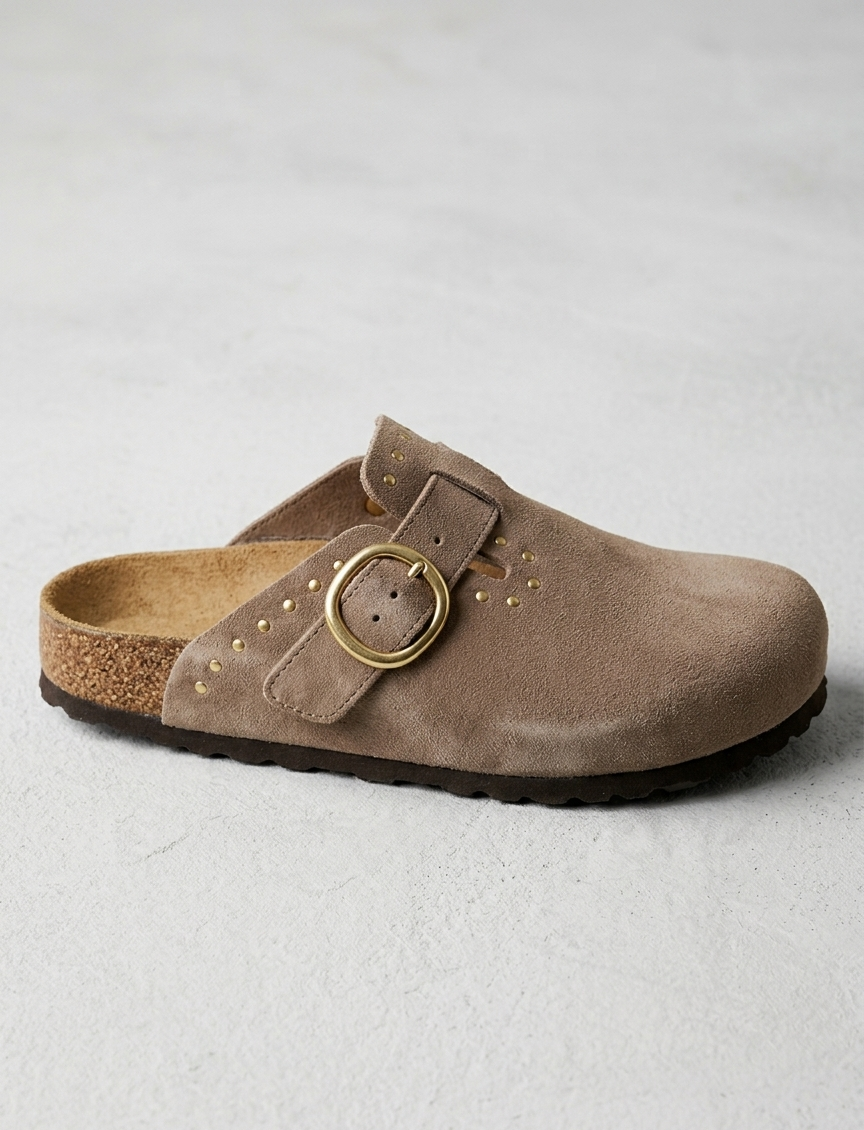 Sabot con borchie taupe V_GS1850T