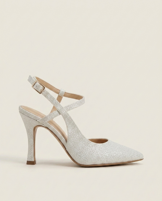 Slingback in  luxury bianco V_2164M0