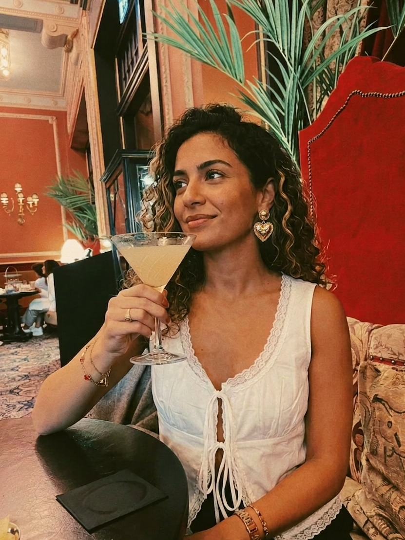 Orecchini oro cuore pendente CLUB MANHATTAN - V_AMORE