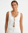 Top in cotone con laccio GLAMOROUS V_AN4772