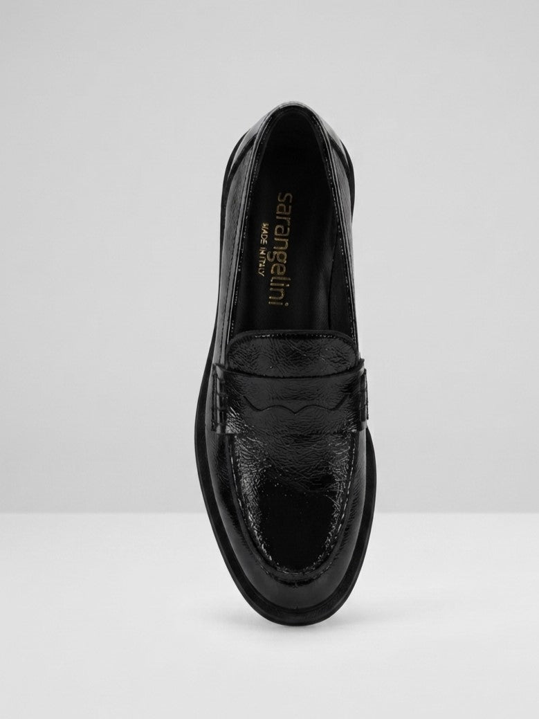 Mocassino nero lucido - V_010Y0N