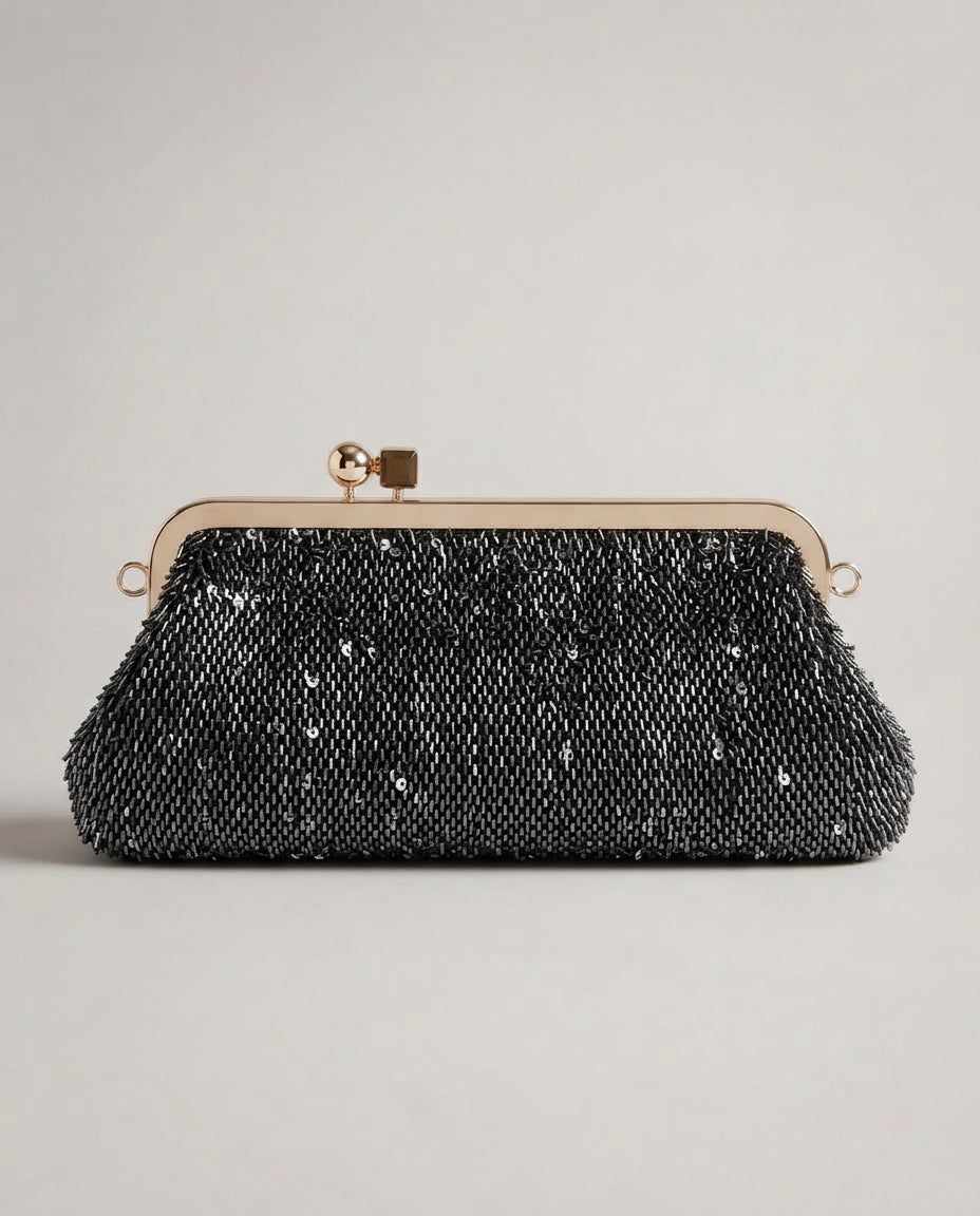 Clutch gioiello argento V_BORSA02