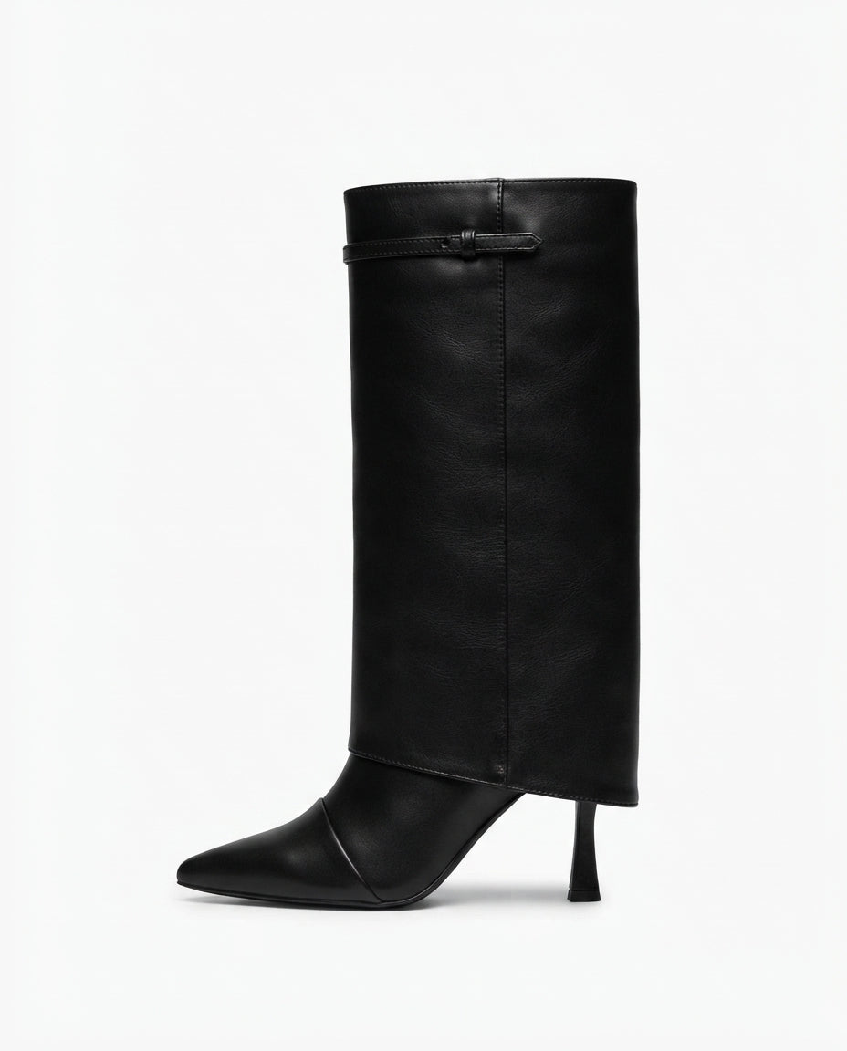 Ankle boot pelle nero GOLD&GOLD - V_GD503