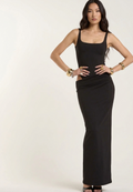 Abito cut out fianco V_106100