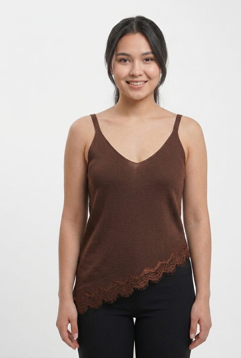 Canottiera in maglia sottile V_413300