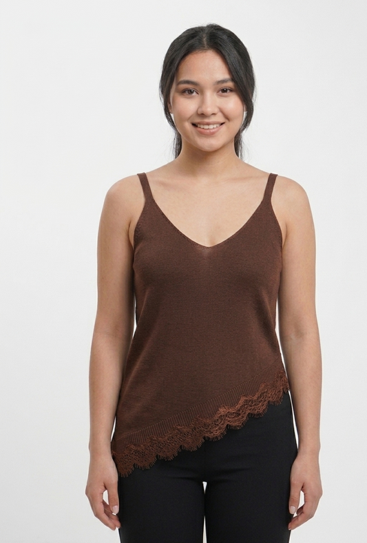 Canottiera in maglia sottile V_413300