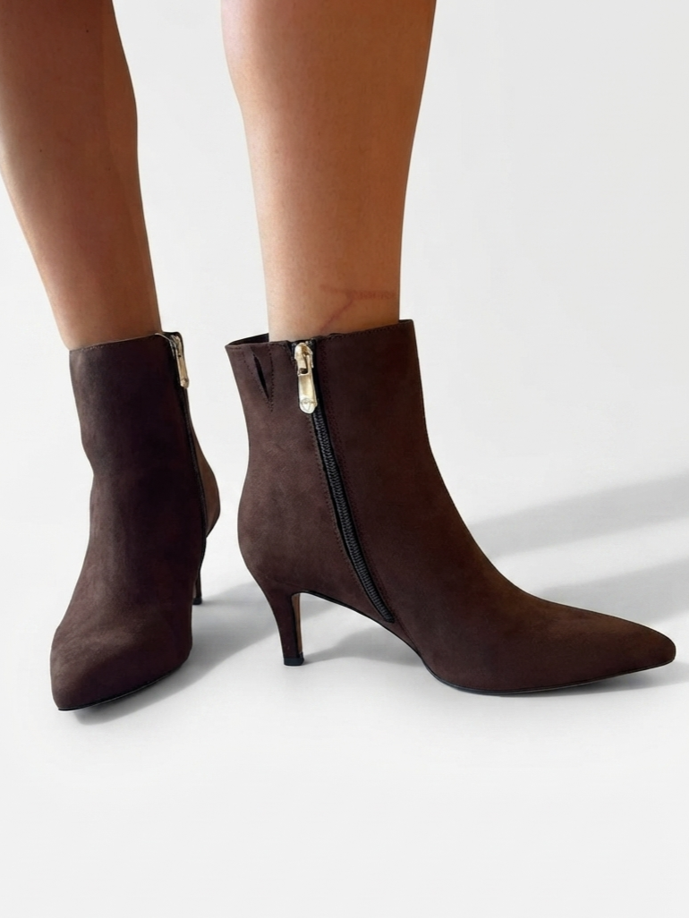 Stivaletto choco scamosciato MARCO TOZZI - V_47317