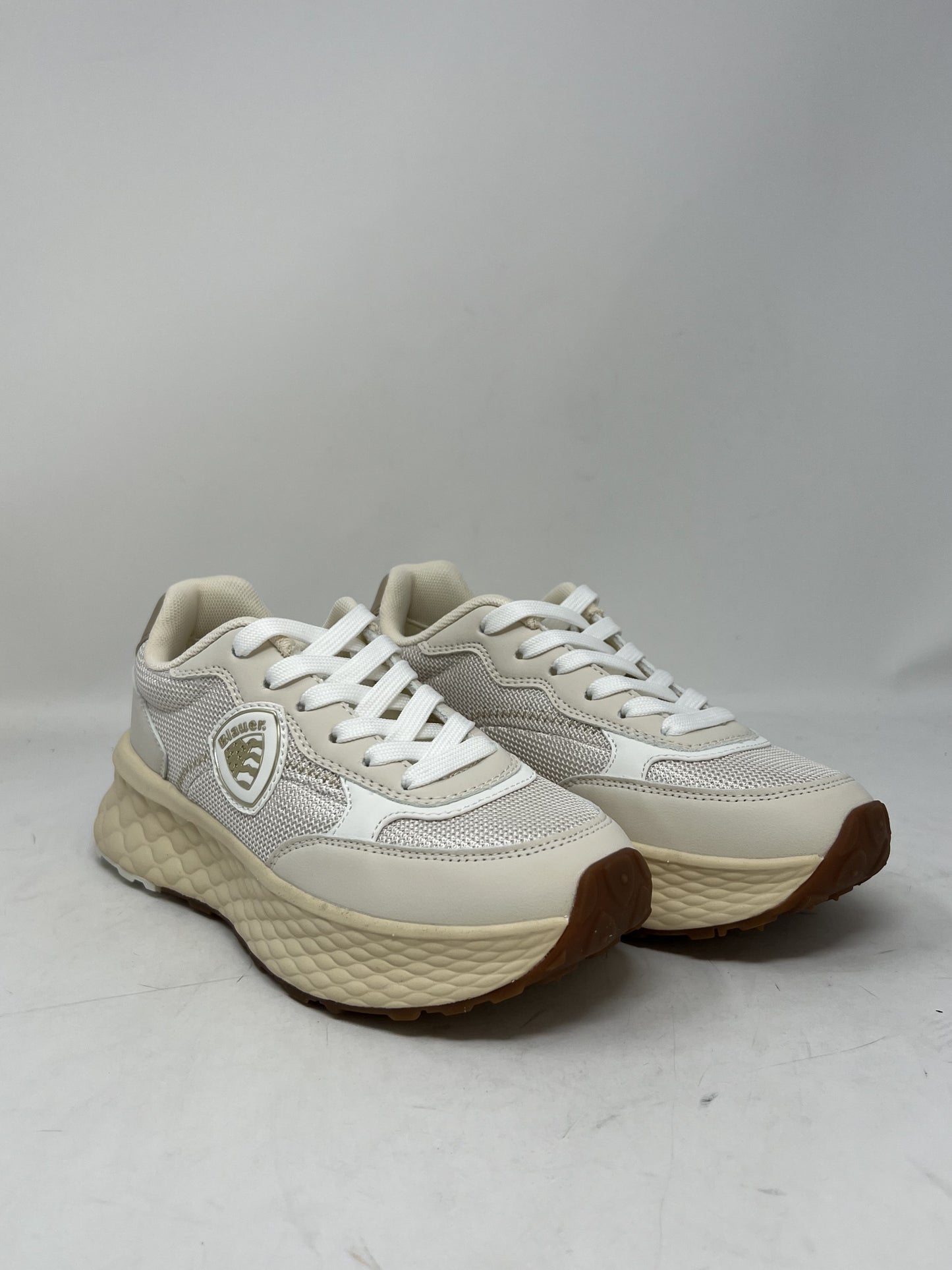 Sneaker Lynn tessuto cream - LYNCRE