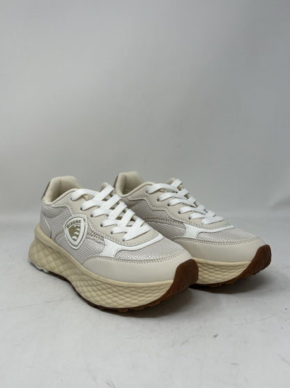 Sneaker Lynn tessuto cream - LYNCRE