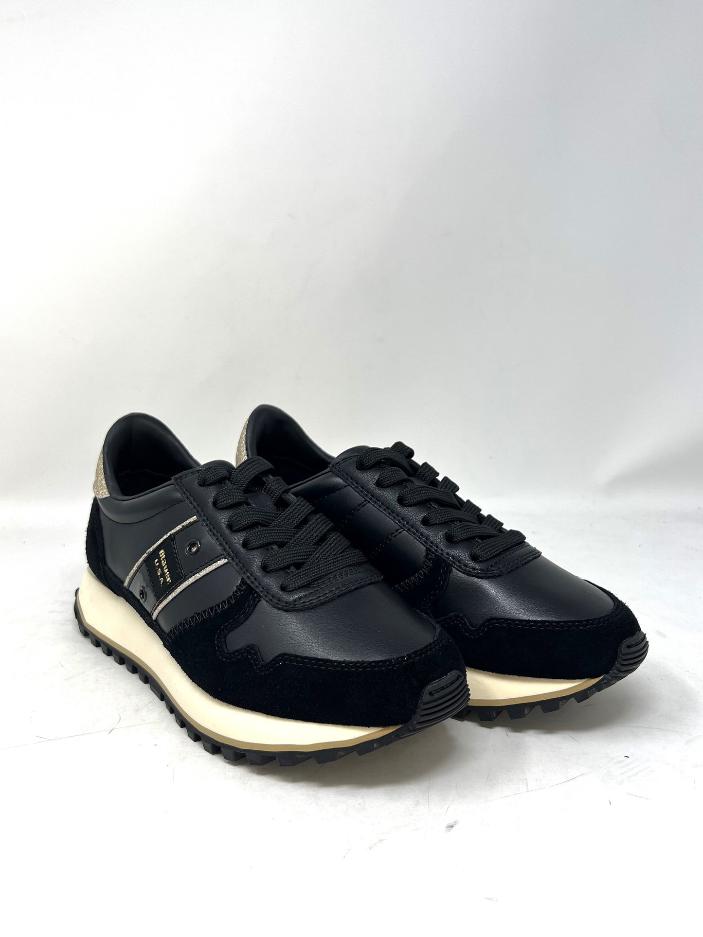 Sneaker Millen camoscio nero - MILBLK