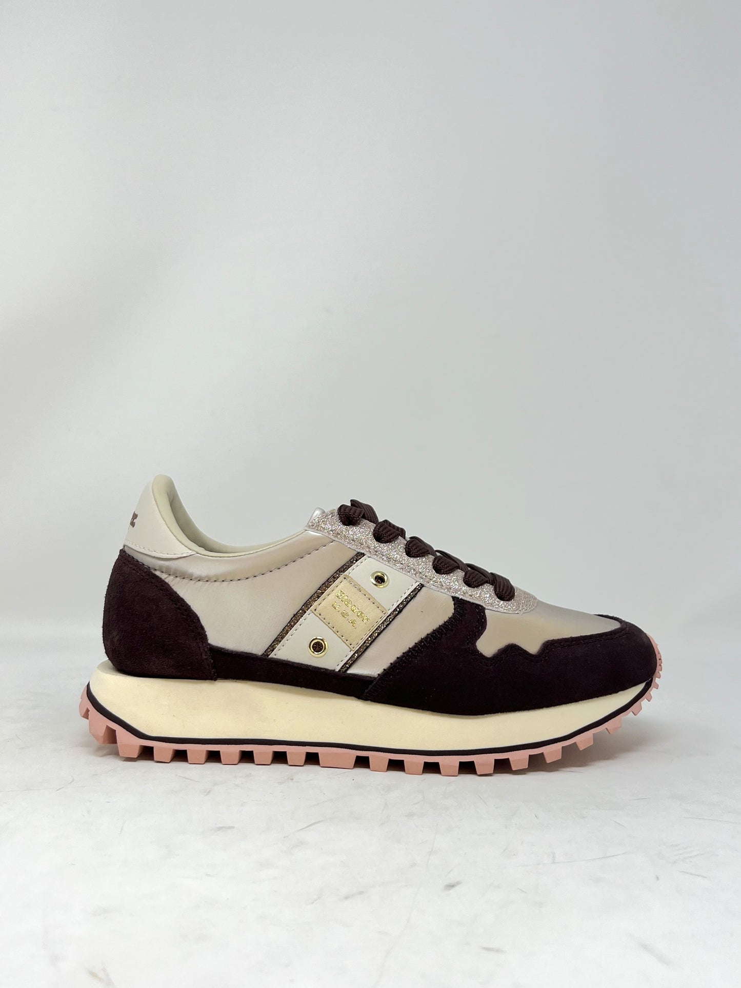 Sneaker Millen bordeaux/taupe - MILNYS