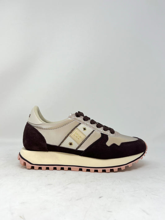 Sneaker Millen bordeaux/taupe - MILNYS