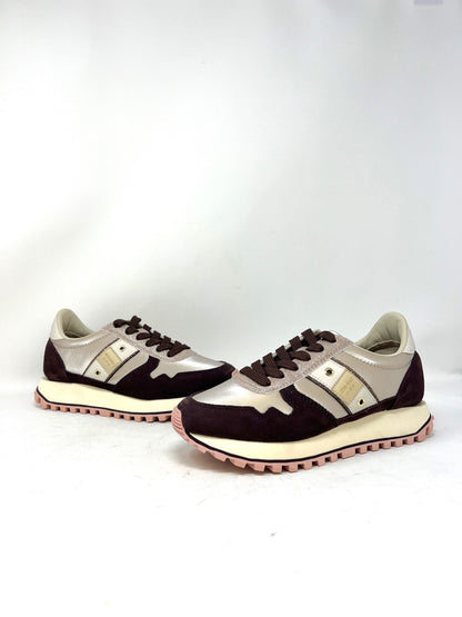 Sneaker Millen bordeaux/taupe - MILNYS