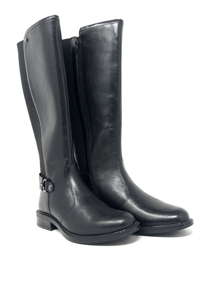 Stivale cavallerizzo vitello nero - 17105N