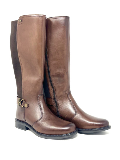 Stivale cavallerizzo vitello marrone - 17105M